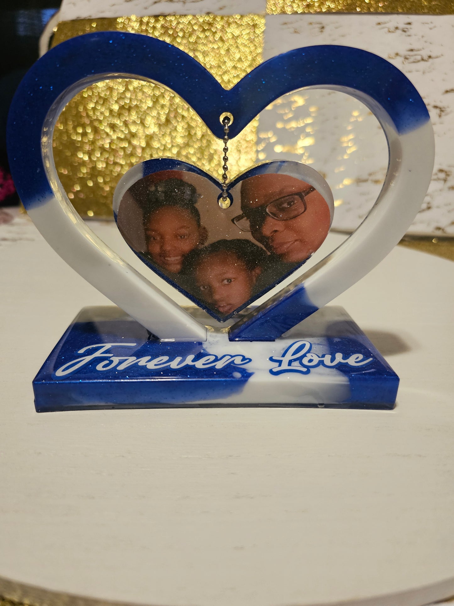 Heart photo frame/ Keepsake