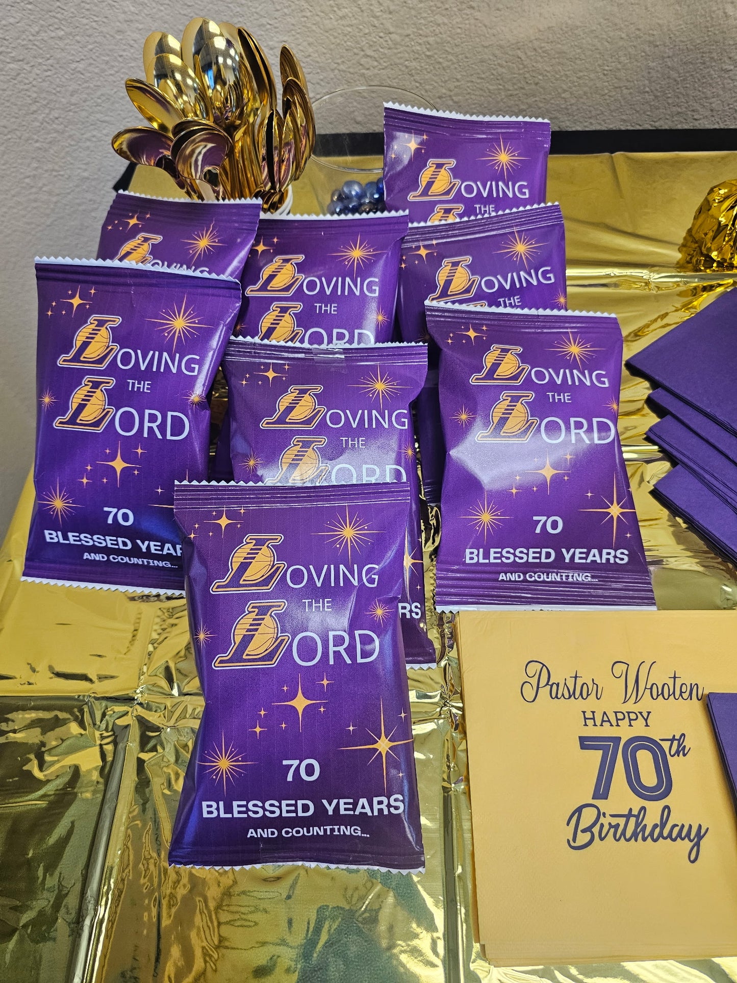 Custom Party Bags and Napkins