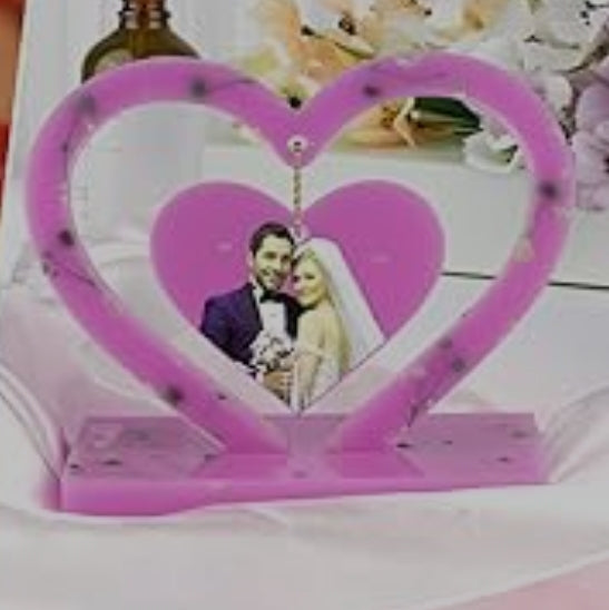 Heart photo frame/ Keepsake