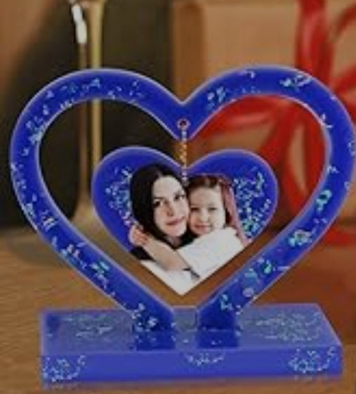 Heart photo frame/ Keepsake